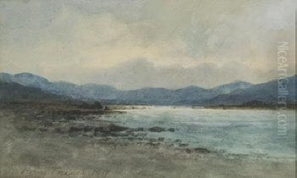 A Lough At Dawn - view 1