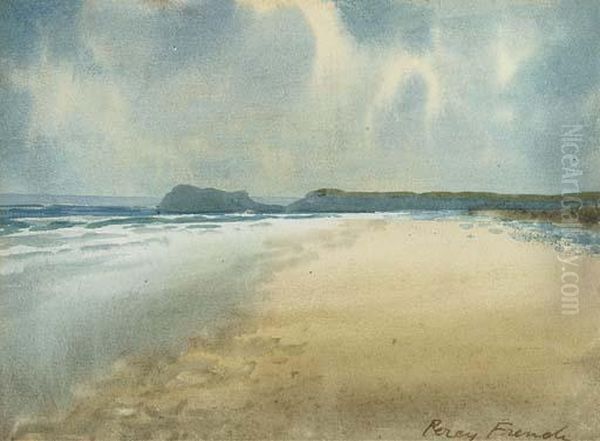 Shoreline, Early Morning. - view 1