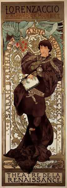 Lorenzaccio by Alphonse Maria Mucha