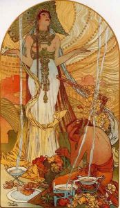 Salammbo by Alphonse Maria Mucha
