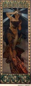 The Moon And The Stars, Morning Star by Alphonse Maria Mucha