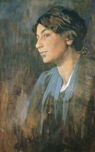 Portrait of Marushka, Artist's Wife, 1905 by Alphonse Maria Mucha