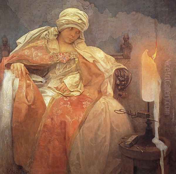 Woman with a Burning Candle, 1933 - view 1