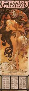 The Four Seasons: Autumn. 1897 by Alphonse Maria Mucha