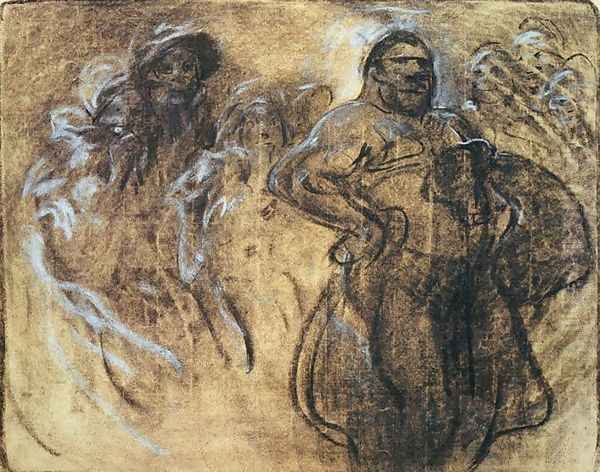 Wrestler. c.1900 - view 1