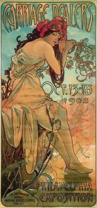 Carraige Dealers by Alphonse Maria Mucha