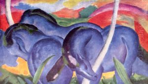 The Large Blue Horses