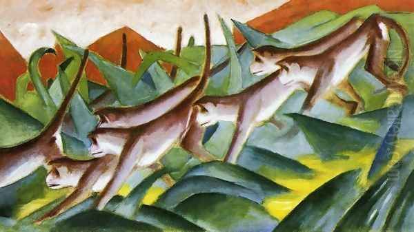 Monkey Frieze - view 1