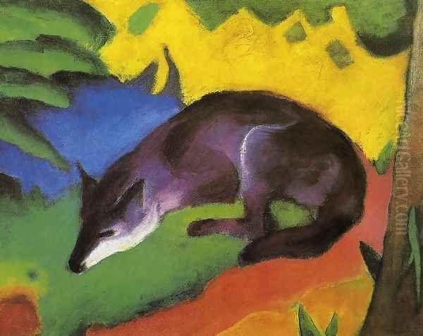 Blue Black Fox - view 1