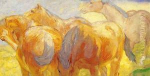 Large Lenggries Horse Painting