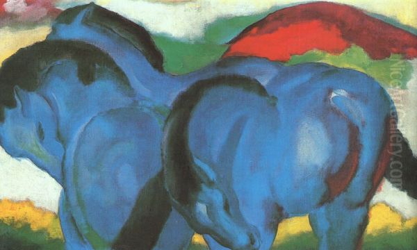 The Little Blue Horses - view 1