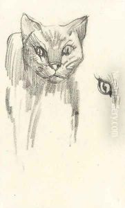 Katze by Franz Marc