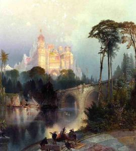 Fantastic Landscape by Thomas Moran