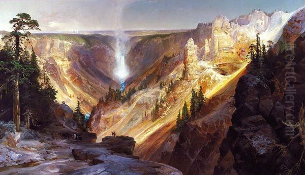 The Grand Canyon of the Yellowstone - view 1