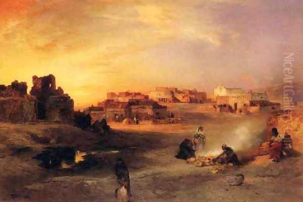Indian Pueblo, Laguna, New Mexico - view 1