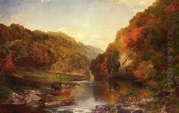Autumn On The Wissahickon - view 1