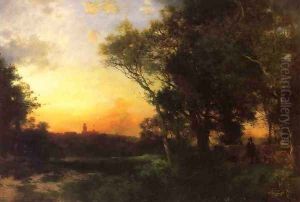 Mexican Landscape near Cuernavaca by Thomas Moran