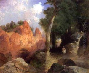 Canyon Of The Clouds by Thomas Moran