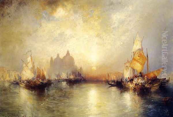Entrance To The Grand Canal Venice - view 1