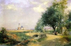 Teoloyucan Mexico by Thomas Moran