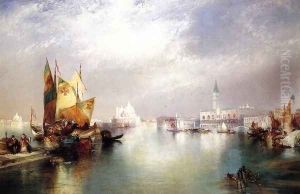The Splendor Of Venice by Thomas Moran
