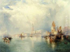 Venice Grand Canal by Thomas Moran