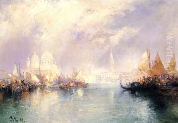 The Church Of Santa Maria Della Salute Venice - view 1