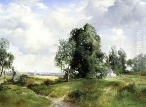 Old Windmill East Hampton Long Island New York by Thomas Moran