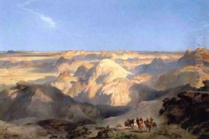 Badlands of the Dakota by Thomas Moran