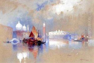View Of Venice by Thomas Moran