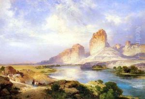 Green River, Wyoming by Thomas Moran