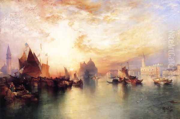 Venice From Near San Giorgio - view 1