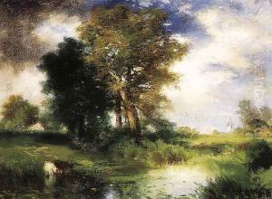 The Passing Storm by Thomas Moran