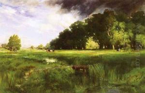 Summer Squall by Thomas Moran