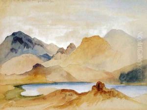 Cinnabar Mountain, Yellowstone River by Thomas Moran