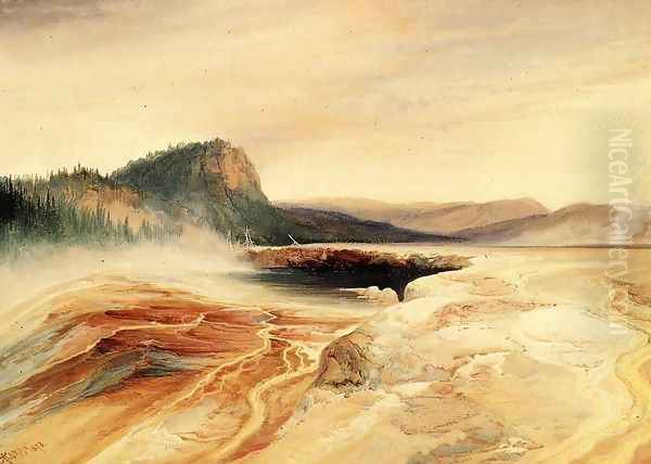 Giant Blue Spring Yellowstone2 - view 1