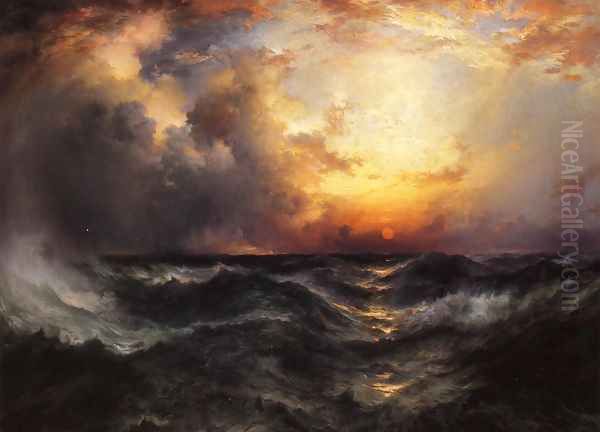 Sunset in Mid-Ocean - view 1