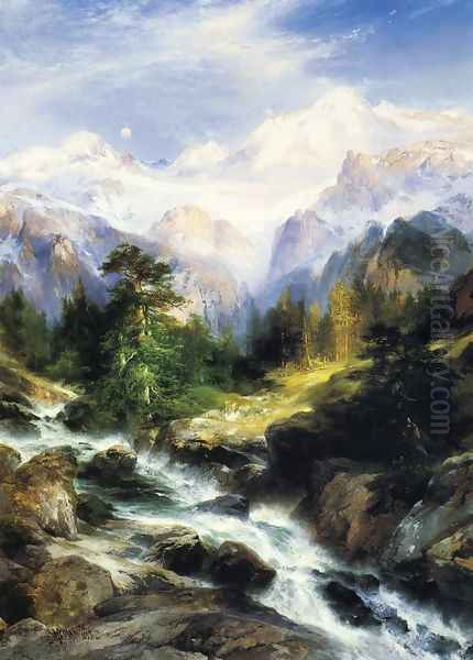 In the Teton Range - view 1