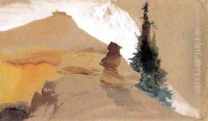 Sand in the Canyon by Thomas Moran