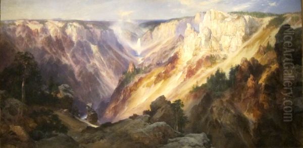 Grand Canyon of the Yellowstone - view 1