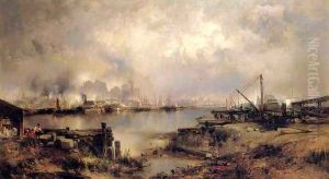 Lower Manhattan from Communipaw, New Jersey