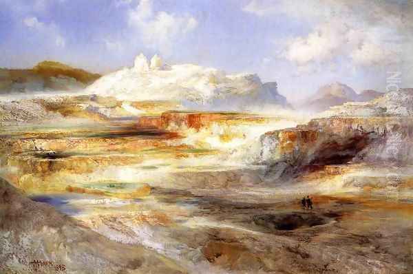 Jupiter Terrace, Yellowstone - view 1