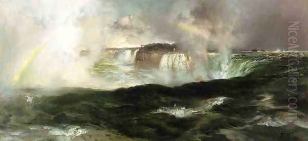 Looking over Niagara Falls - view 1