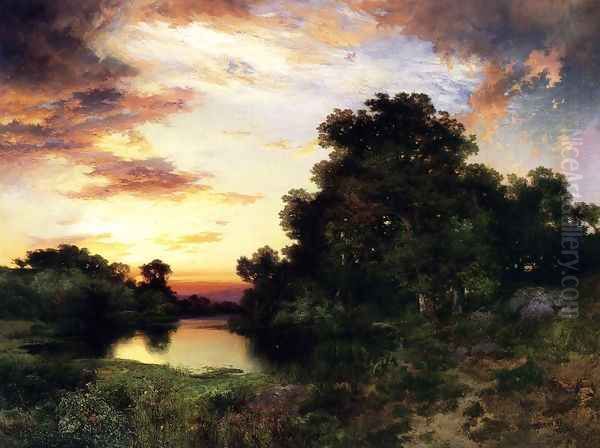 Sunset on Long Island - view 1