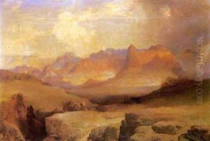 View of Yosemite by Thomas Moran