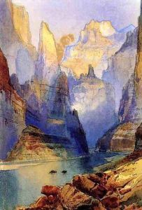 Zion Valley by Thomas Moran