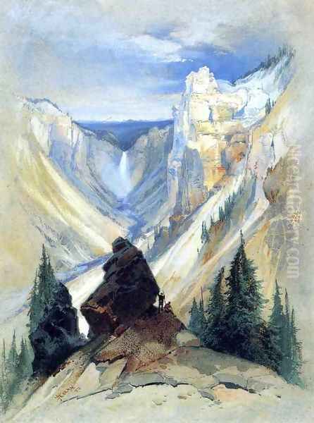 The Grand Canyon of the Yellowstone II - view 1
