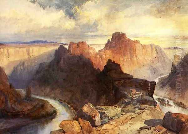 Summer, Amphitheatre, Colorado River, Utah Territory - view 1
