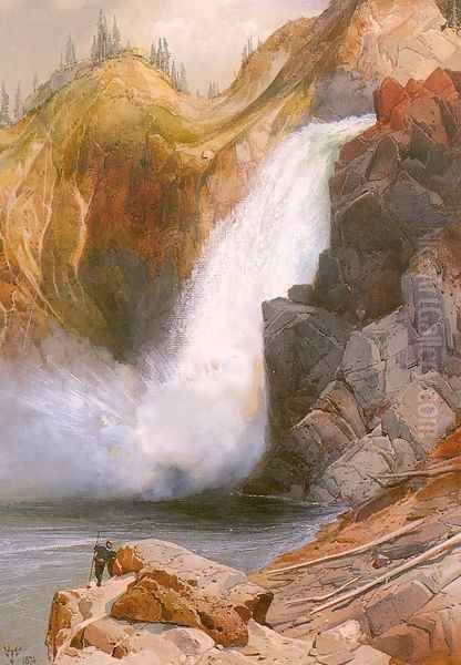 Upper Falls, Yellowstone - view 1