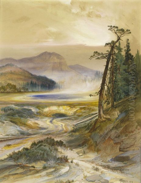 Excelsior Geyser, Yellowstone Park - view 1